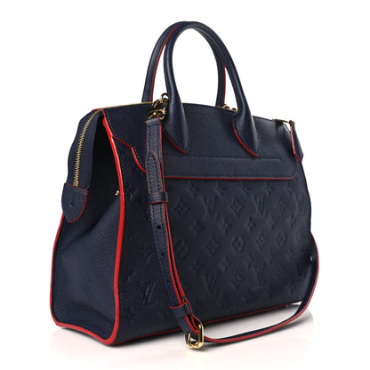 Louis Vuitton Empreinte Pont Neuf MM Marine Rouge 3 of 11