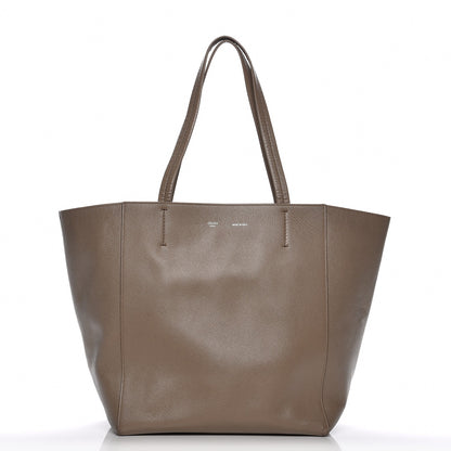 Celine Grained Calfskin Small Horizontal Cabas Phantom Taupe 1 of 13
