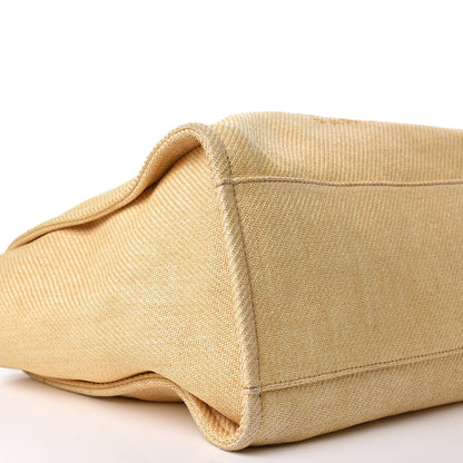 Chanel Woven Straw Raffia Medium Deauville Tote Beige 6 of 13