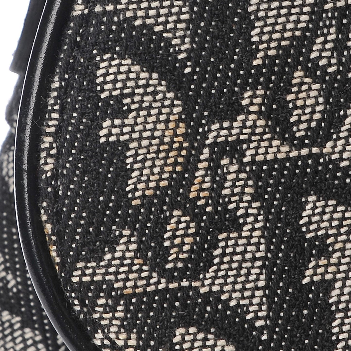 Monogram Saddle Bag Black