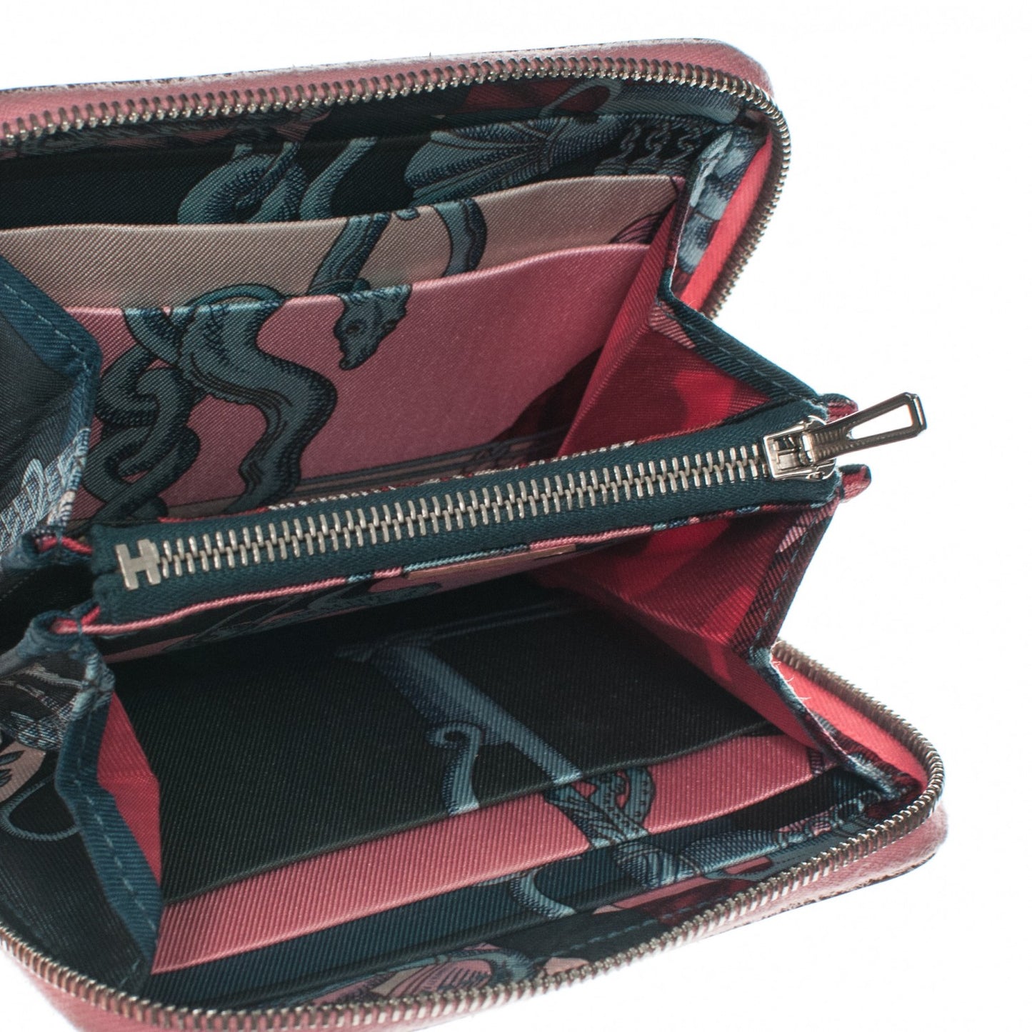 Epsom Silk'in Compact Wallet Rose Confetti Colvert