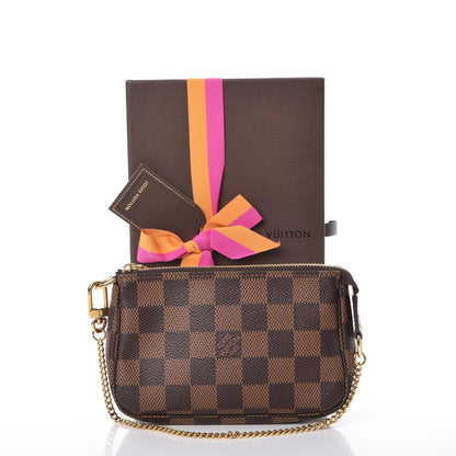 Louis Vuitton Damier Ebene Mini Pochette Accessories 11 of 11