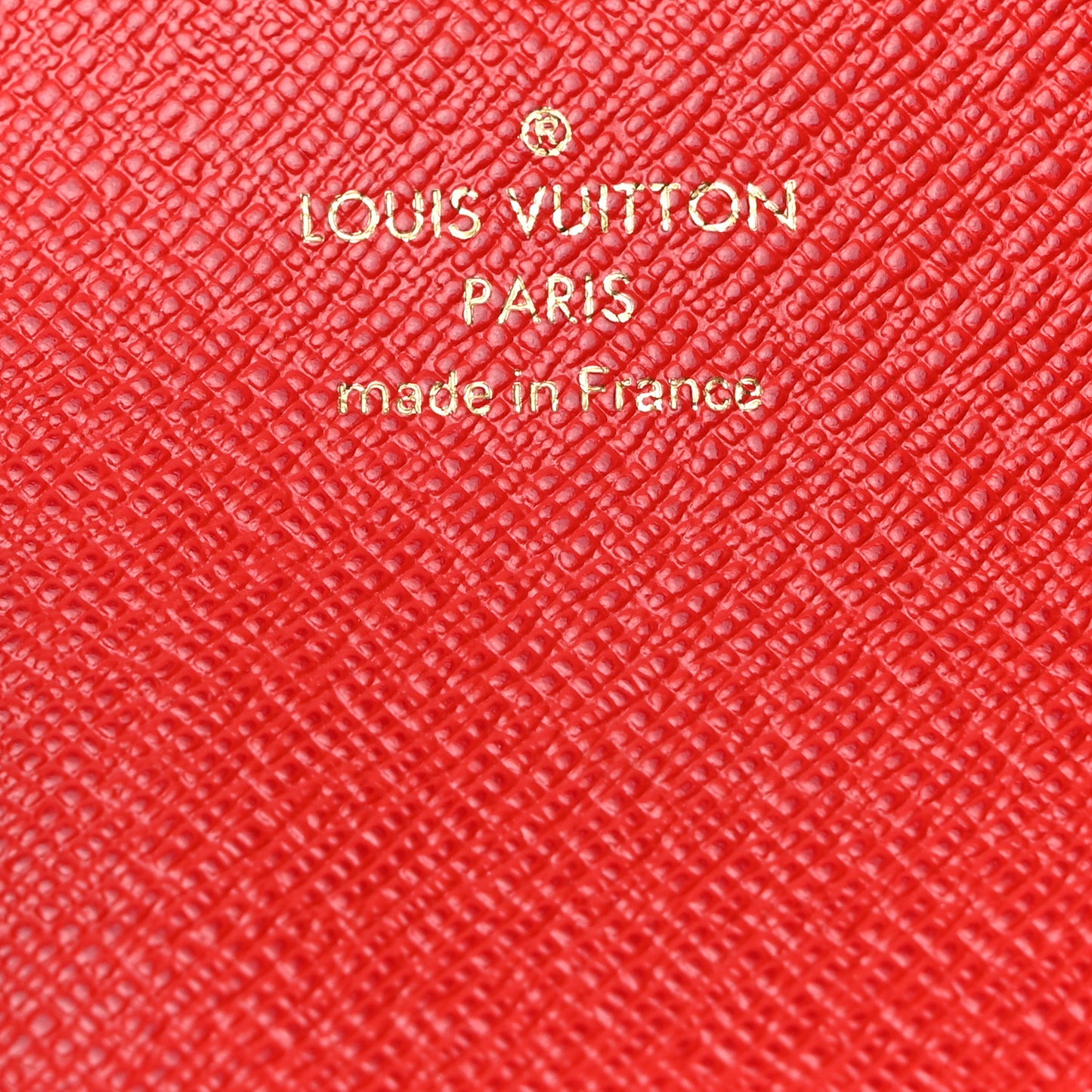 Monogram Sarah Multicartes Coquelicot