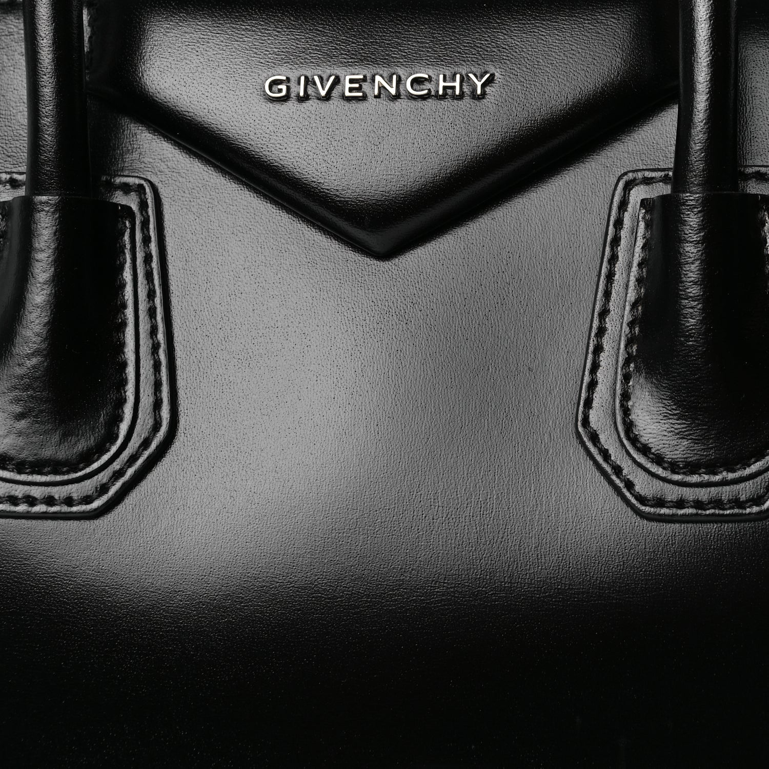 Givenchy Shiny Lord Calfskin Small Antigona Black 7 of 9