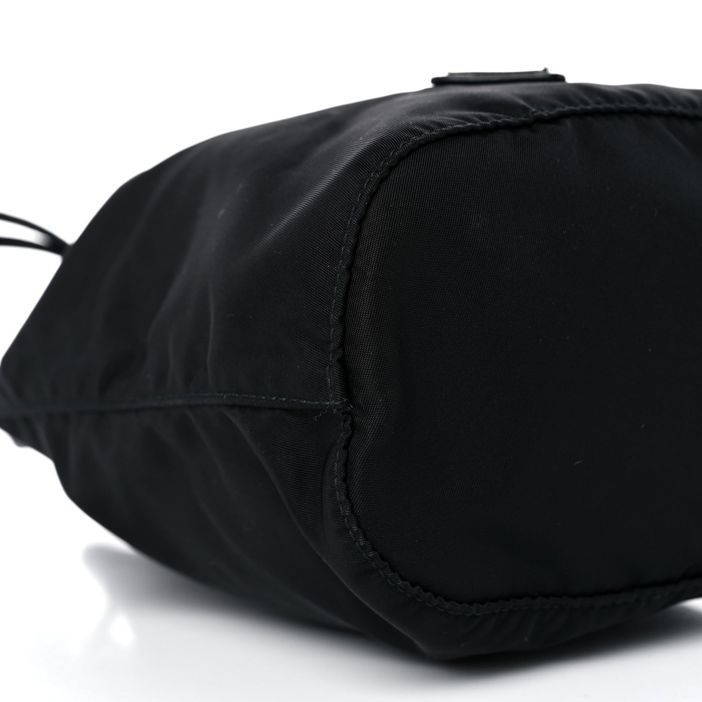 Nylon Vela Drawstring Pouch Black