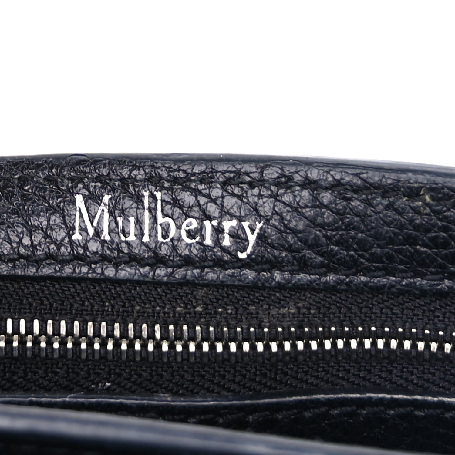 Mulberry Small Classic Grain Bayswater  Black 5 of 8