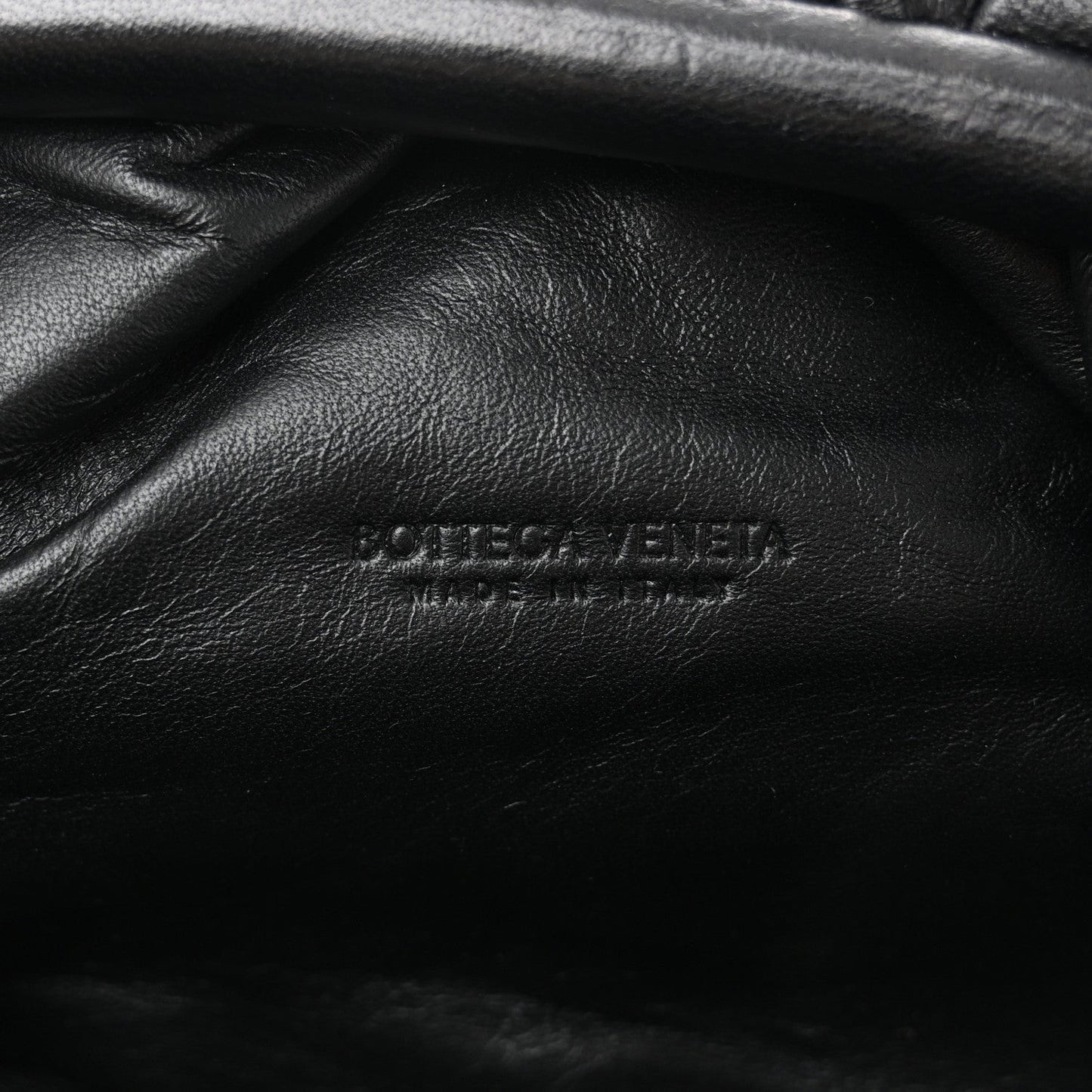 Nappa Intrecciato The Mini Pouch Black