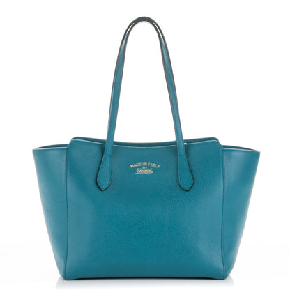 Gucci Dollar Calfskin Small Swing Tote Deep Cobalt 1 of 6