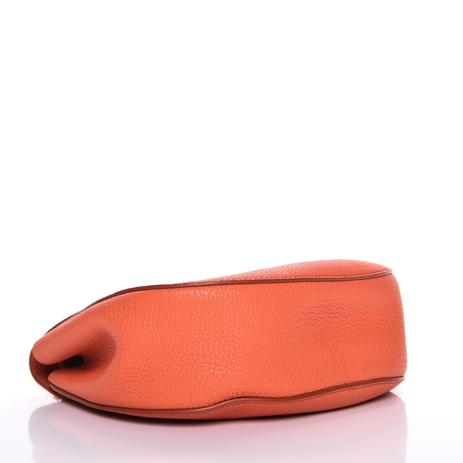 Chloe Grained Lambskin Medium Drew Shoulder Bag Orange 4 of 7