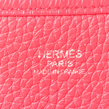 Hermes Taurillon Clemence Evelyne III PM  Rose Extreme 5 of 8