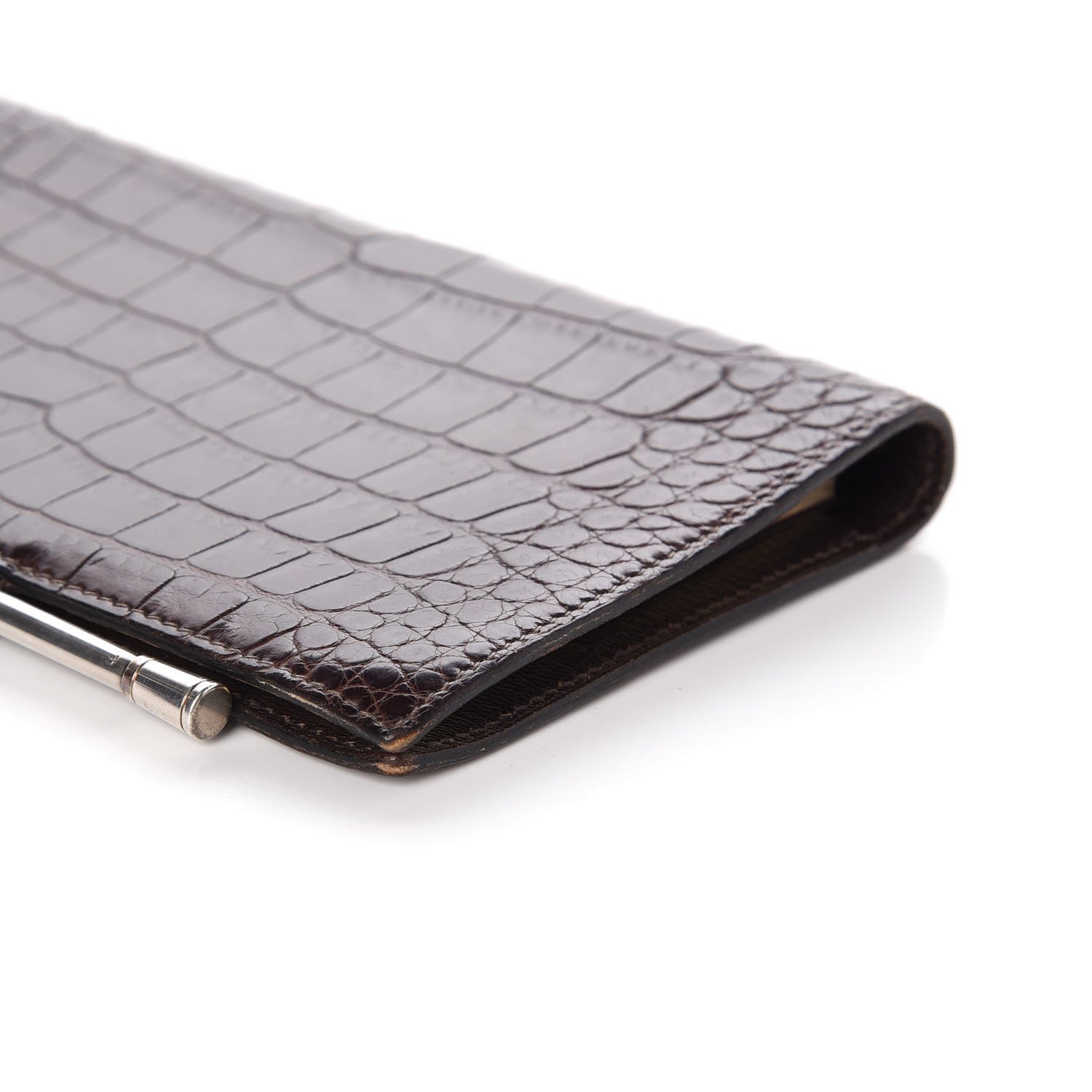 Hermes Matte Niloticu Vision Agenda Cover Havane 10 of 13