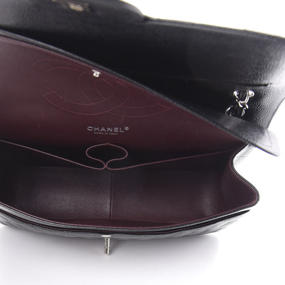 Chanel Caviar Quilted Jumbo Double Flap Black 5 of 11