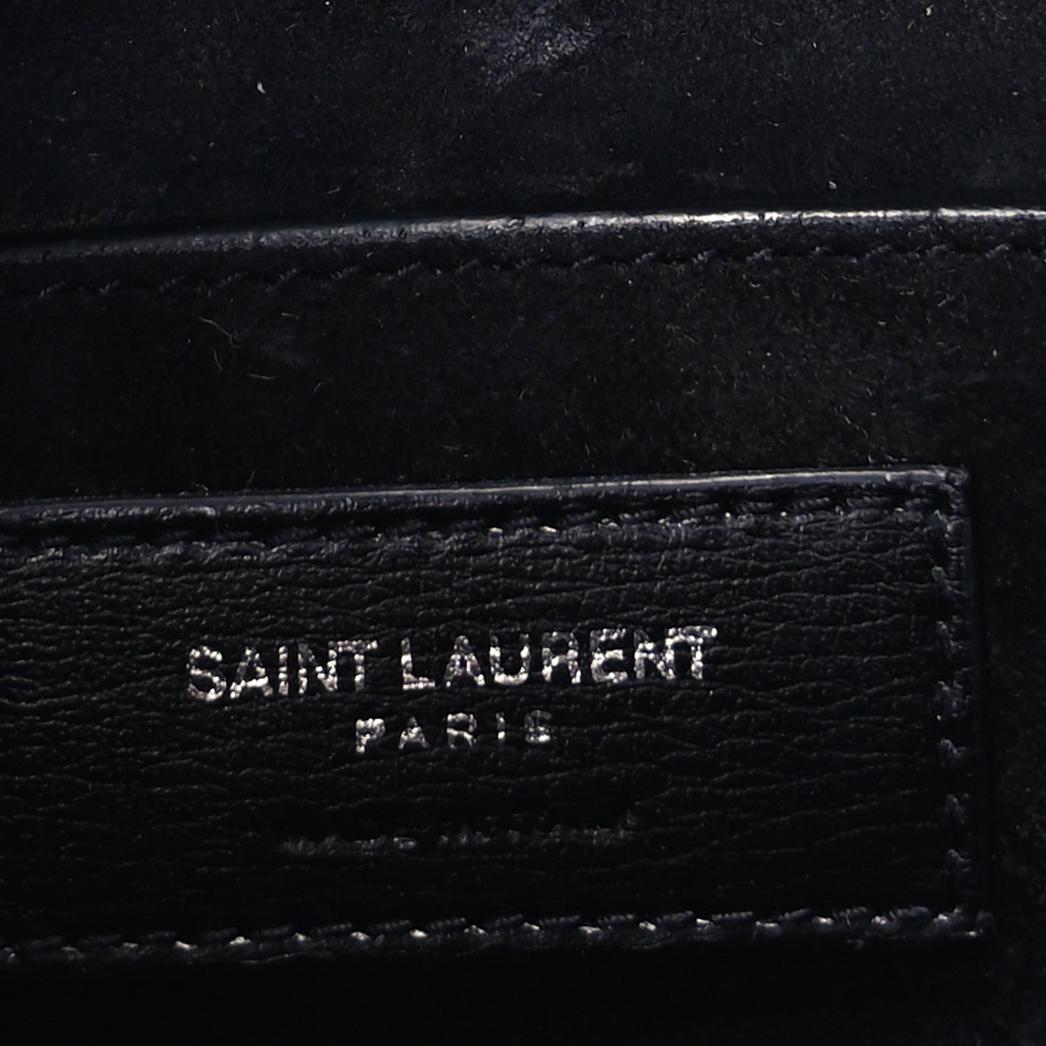 Saint Laurent Calfskin Medium Monogram Sunset Black 5 of 8