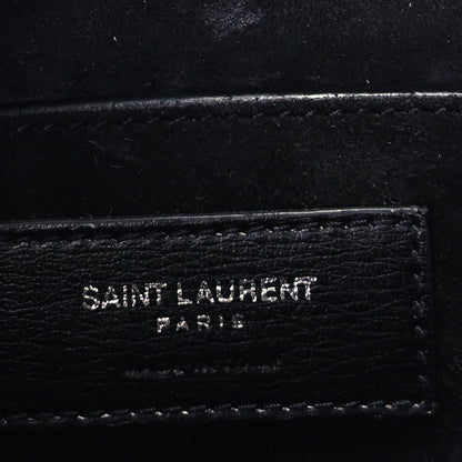 Saint Laurent Calfskin Medium Monogram Sunset Black 5 of 8