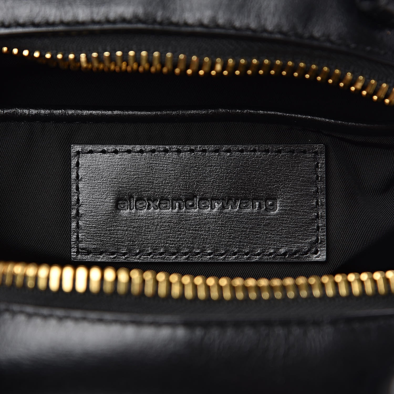 Alexander Wang Supple Calfskin Halo Top Handle Bag Black 6 of 9