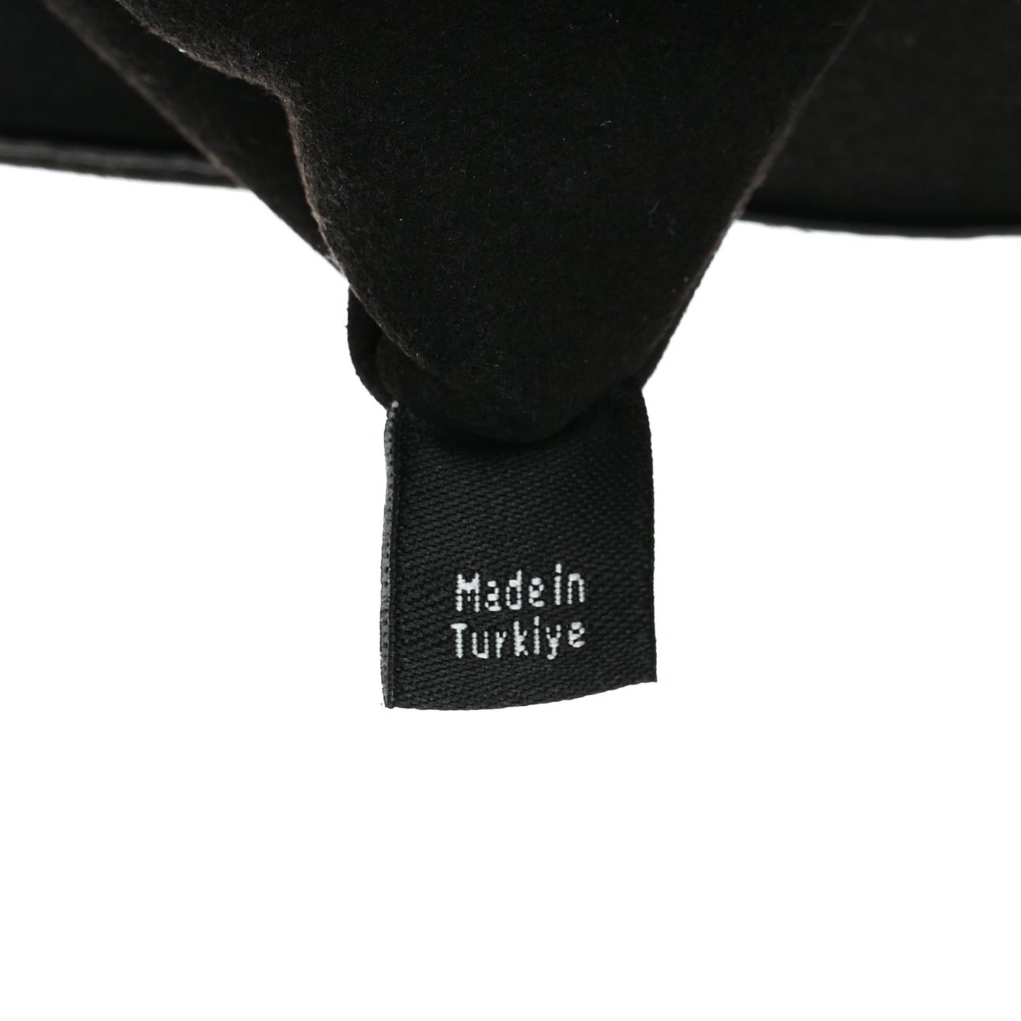 Glossy Goatskin Small Lily Flap Black