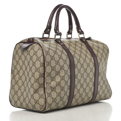 Gucci GG Plus Monogram Medium Joy Boston Bordeaux 3 of 10