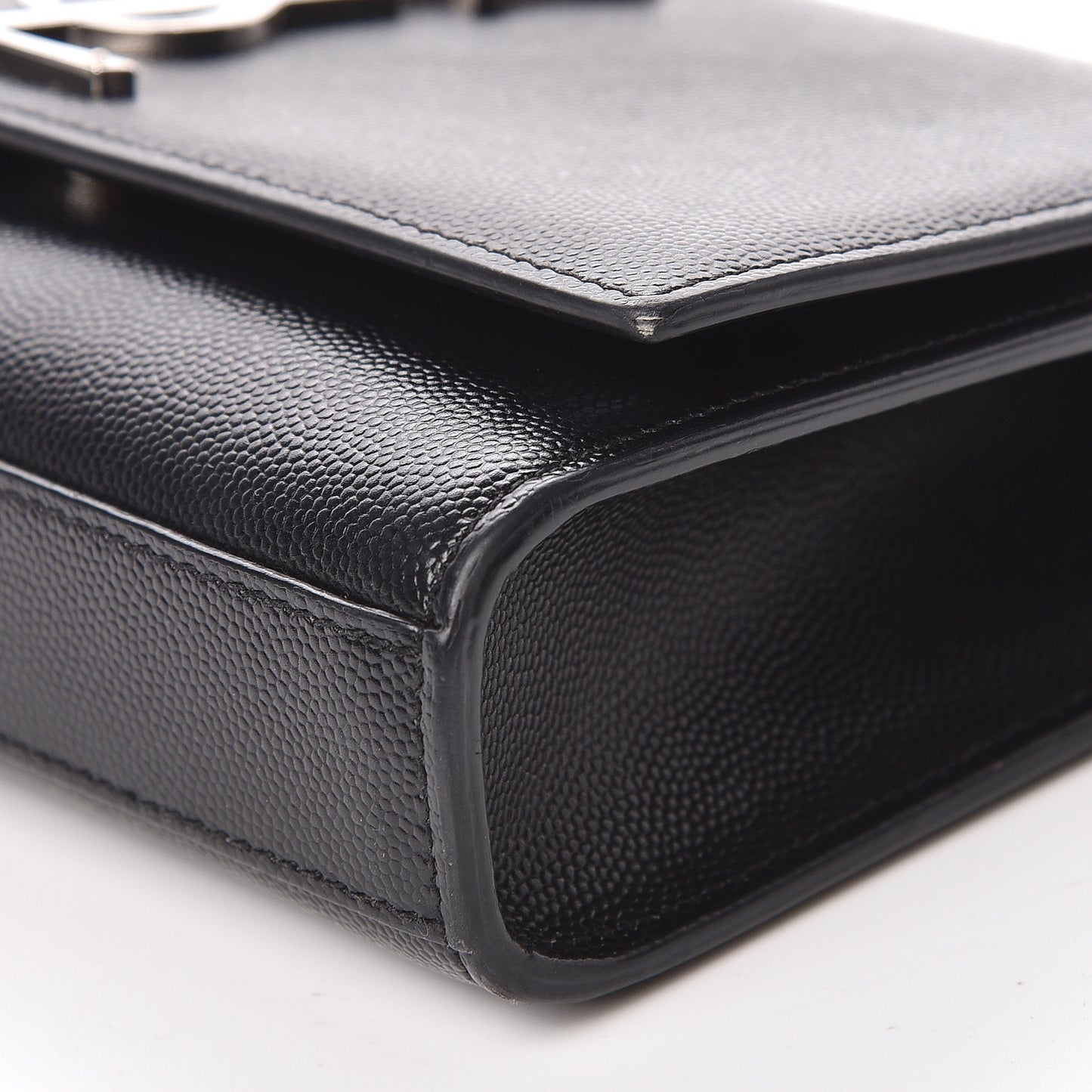 Grain De Poudre Small Monogram Kate Satchel Black