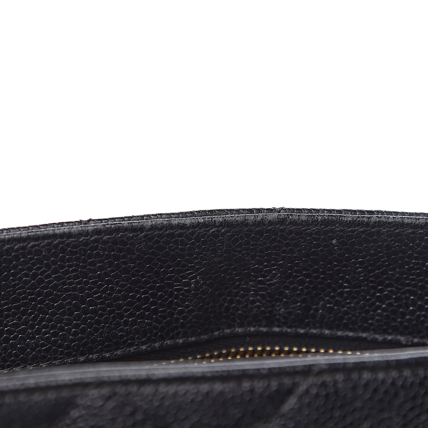 Caviar Quilted Medallion Tote Black