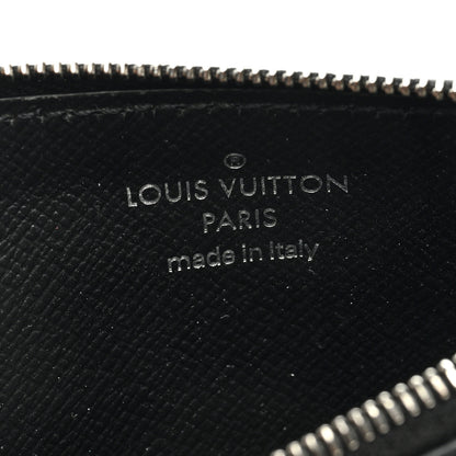 Louis Vuitton Monogram Eclipse Taiga Coin Card Holder 6 of 6