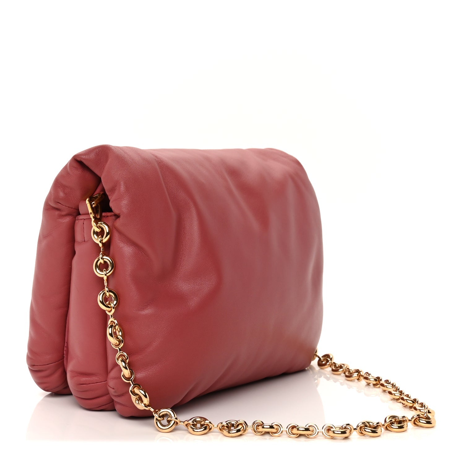 Loewe Lambskin Goya Puffer Bag Plumrose 2 of 8