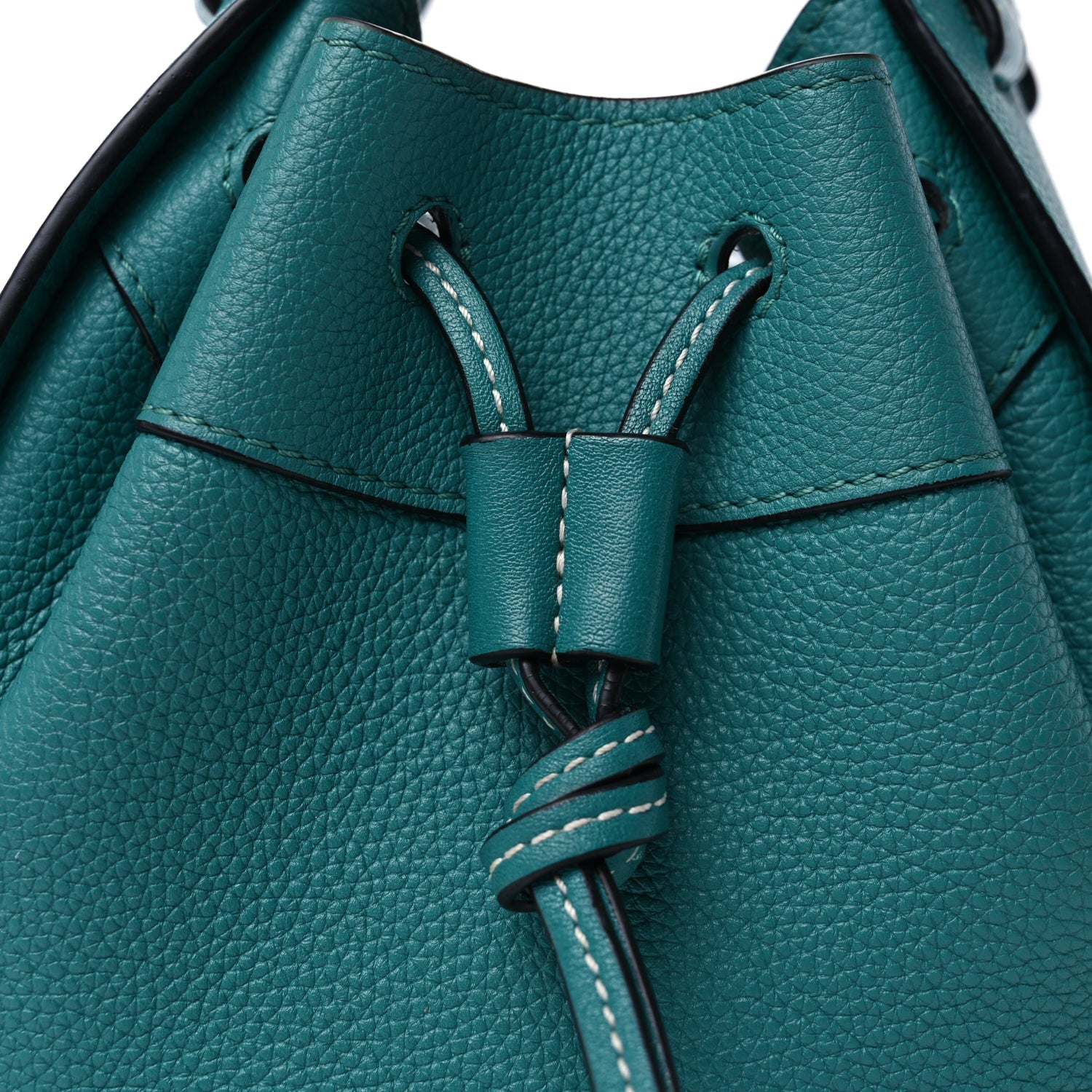 Loewe Calfskin Mini Hammock Shoulder Bag  Green 6 of 9
