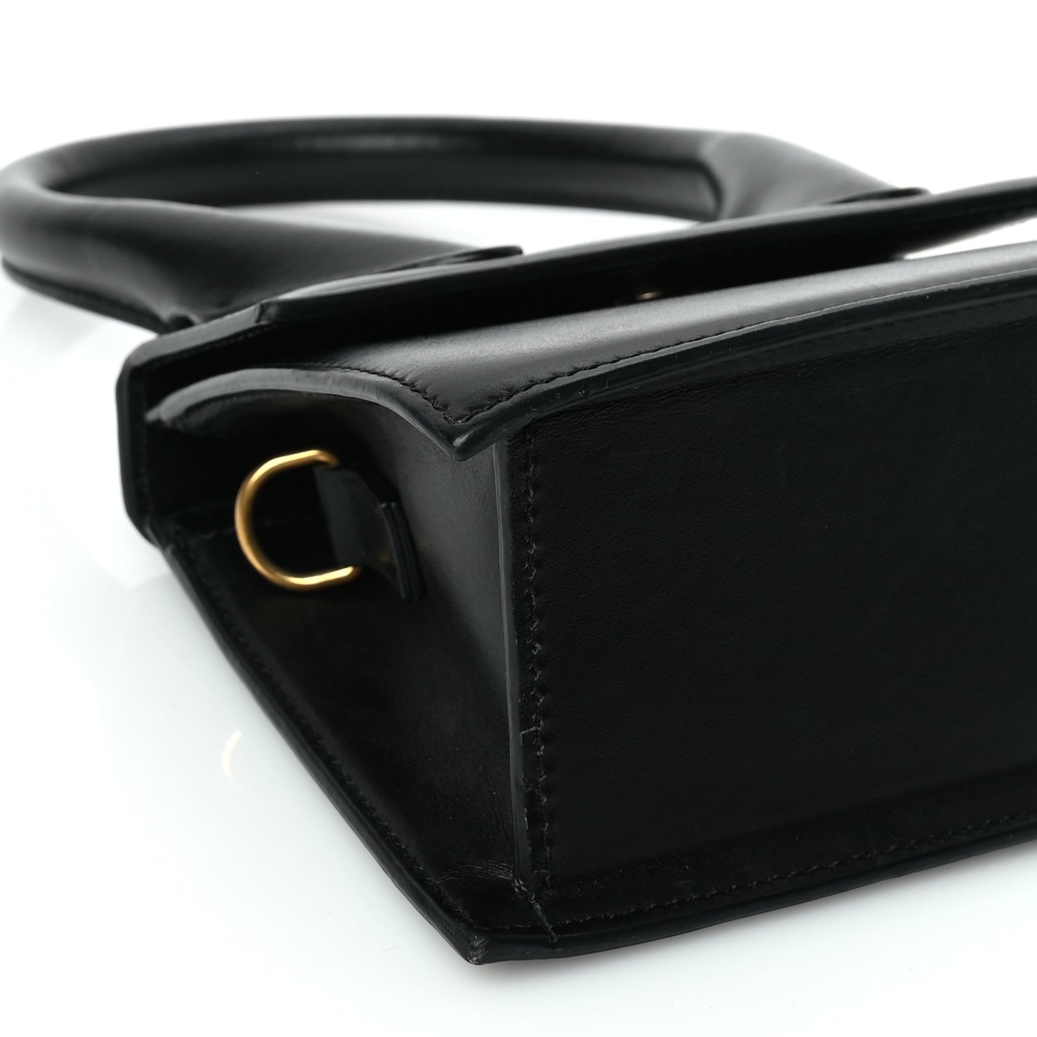 Jacquemus Smooth Calfskin Le Chiquito Moyen Black 7 of 8