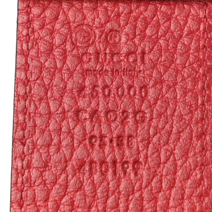 Gucci Calfskin 1973 Reversible Belt 95 38 Black Red 3 of 3