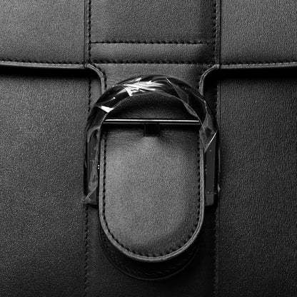 Delvaux Box Calfskin GM Brillant Satchel Black 8 of 11