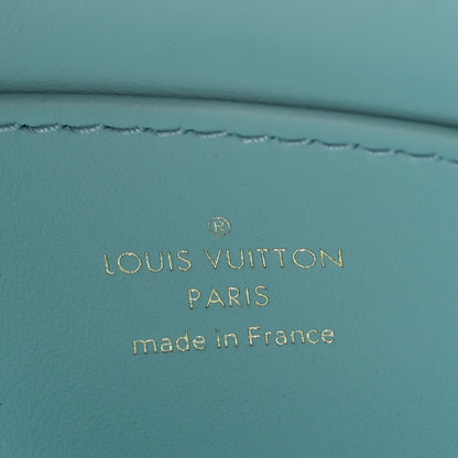 Louis Vuitton Lambskin Malletage Top Handle GO-14 MM Lagoon 7 of 10