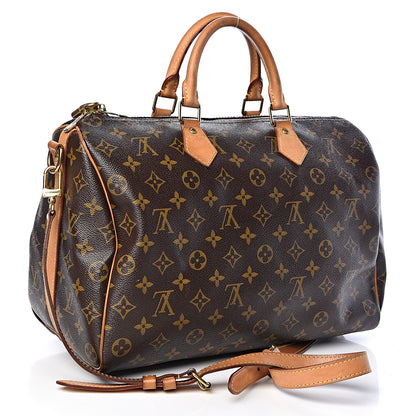 Louis Vuitton Monogram Speedy Bandouliere 35 3 of 11