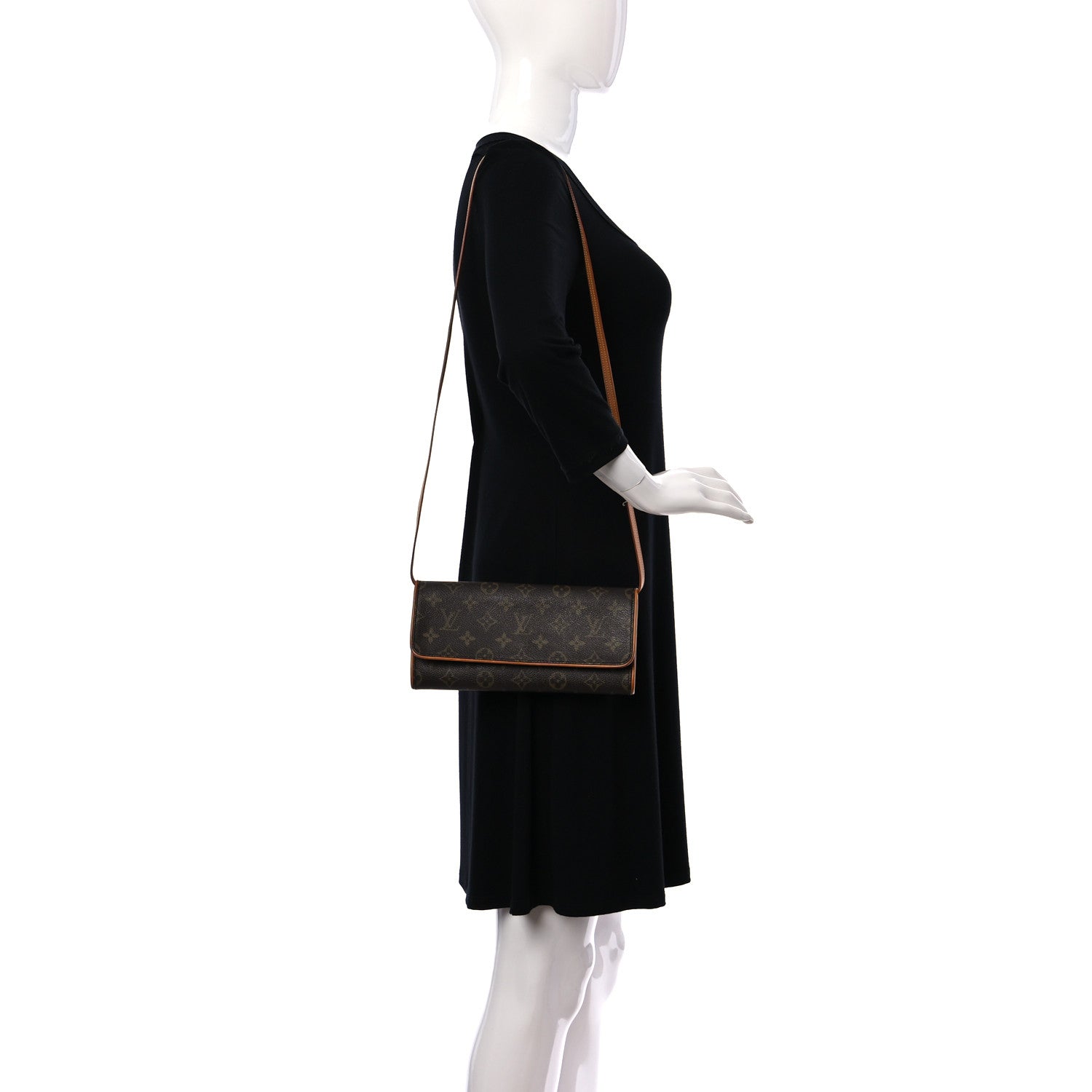 Louis Vuitton Monogram Pochette Twin GM 2 of 7