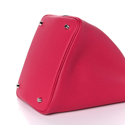 Hermes Taurillon Clemence Picotin Lock 22 MM Rose Mexico 9 of 11