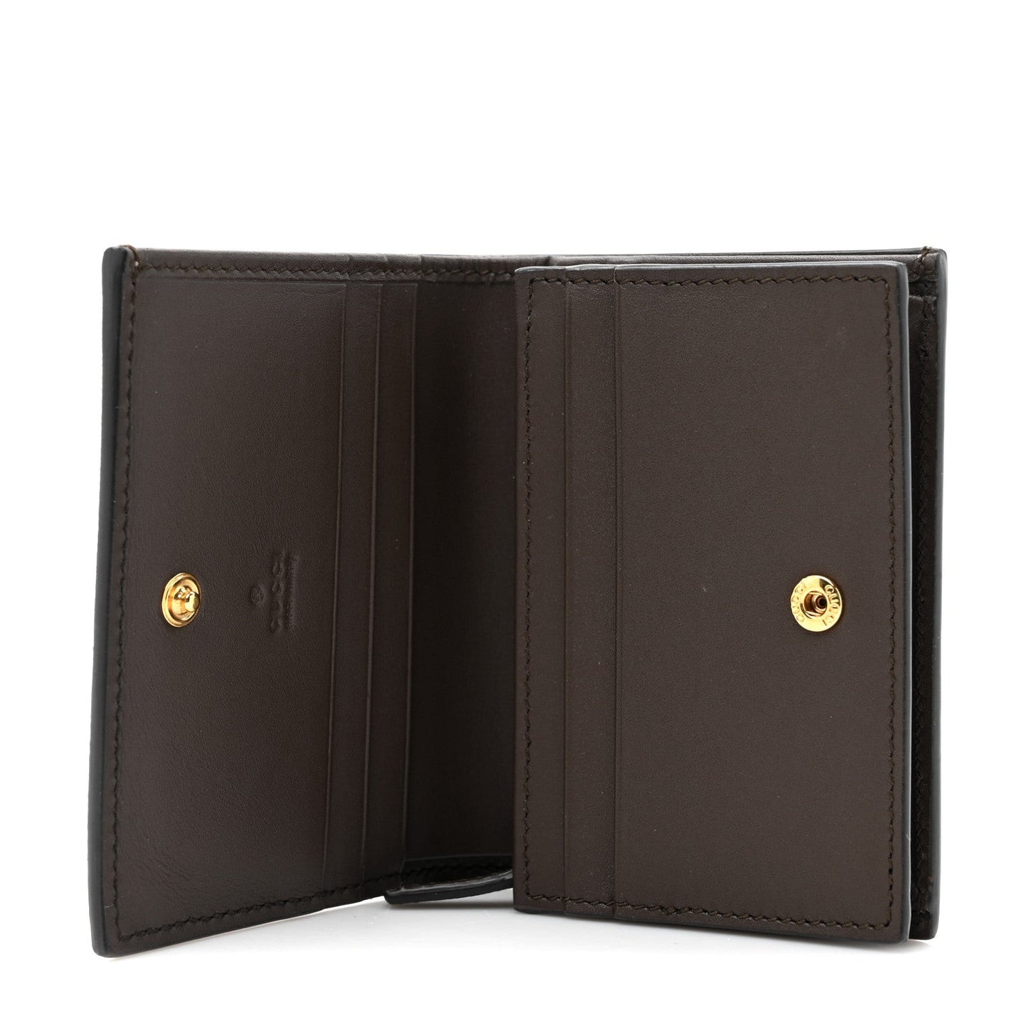 GG Supreme Monogram Card Case Beige