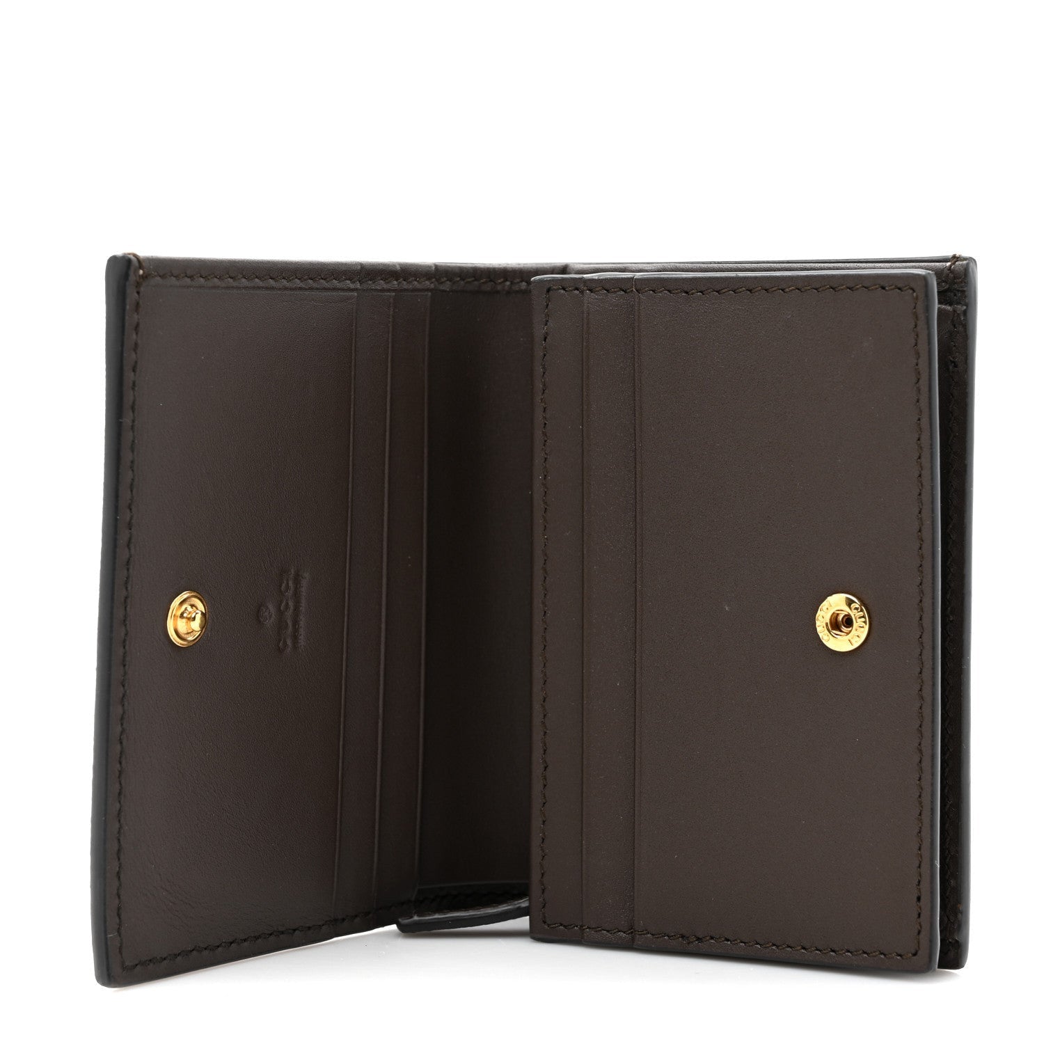 Gucci GG Supreme Monogram Card Case Beige 5 of 7
