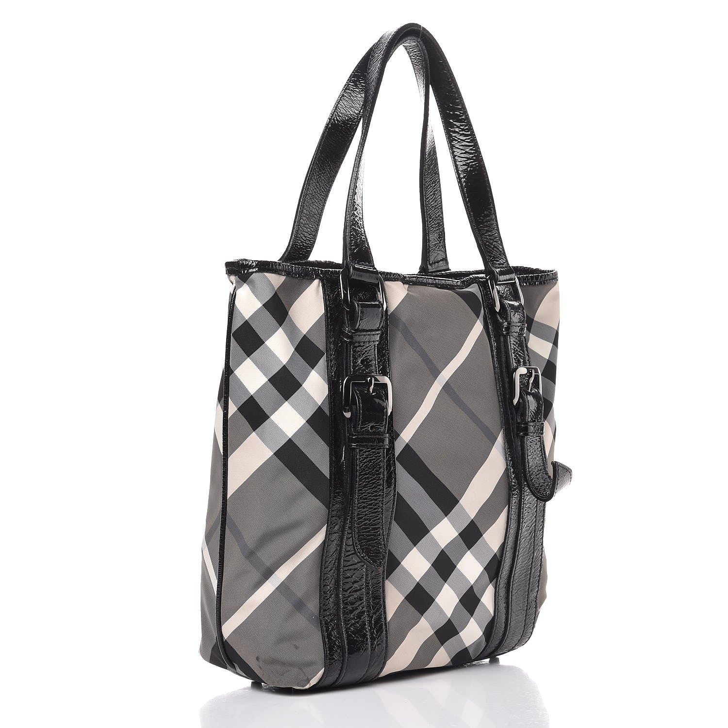 Burberry Nylon Beat Check Lowry Black 3 of 9