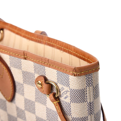 Louis Vuitton Damier Azur Neverfull PM 14 of 15