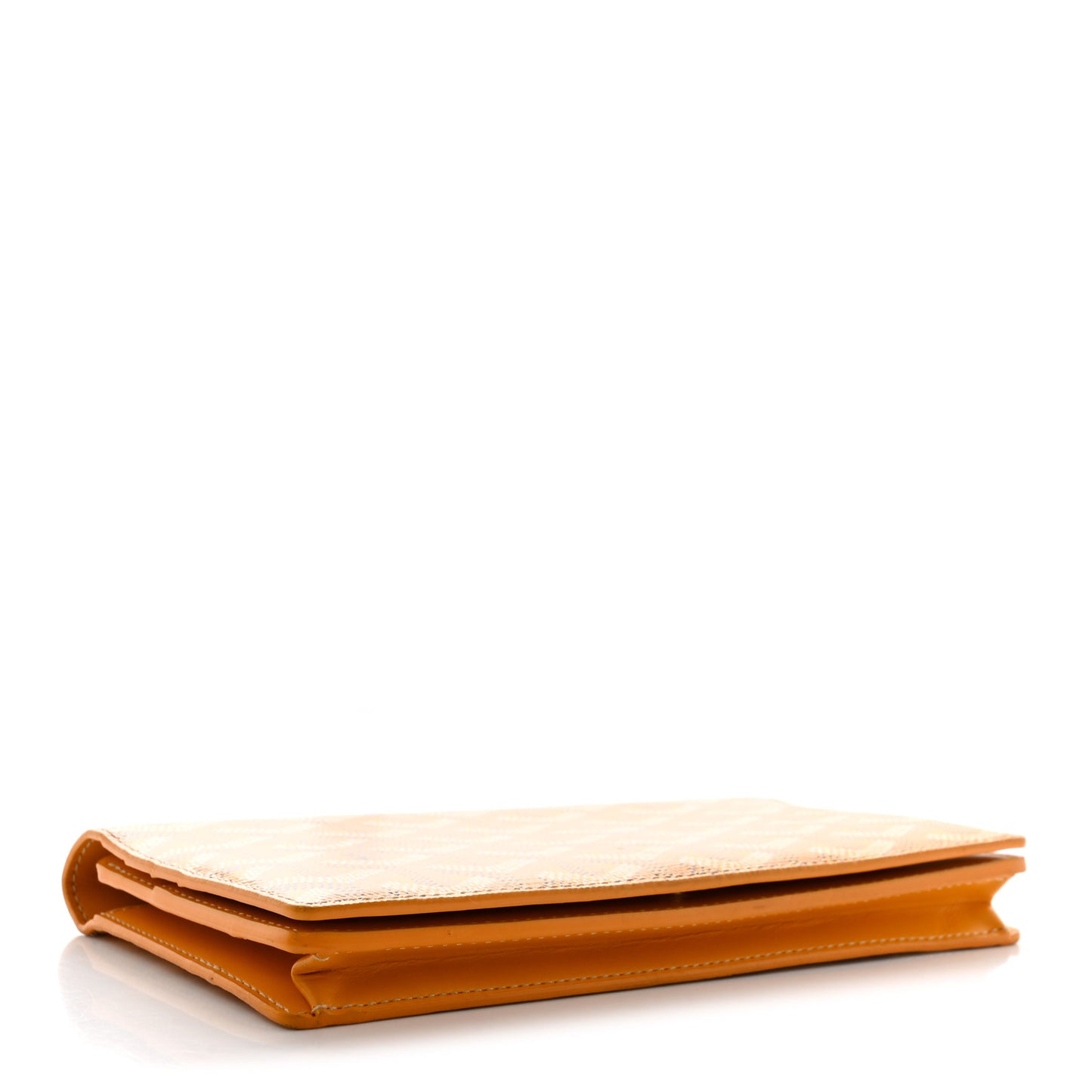 Goyardine Richelieu Wallet Yellow