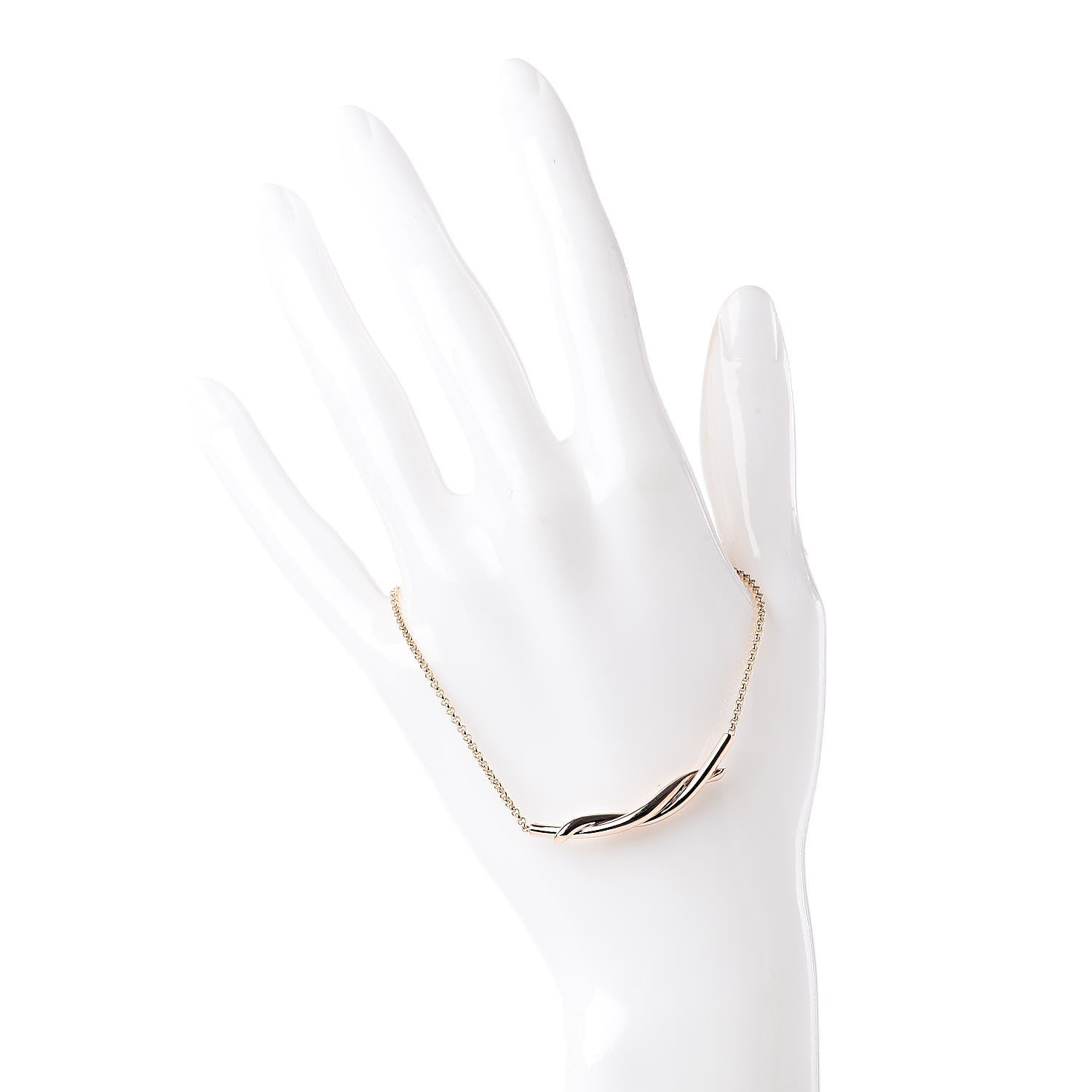 Cartier 18K Pink Gold Entrelaces Bracelet 2 of 5