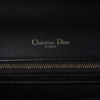 Christian Dior Lambskin Studded Medium Diorama Flap Bag Black 5 of 10