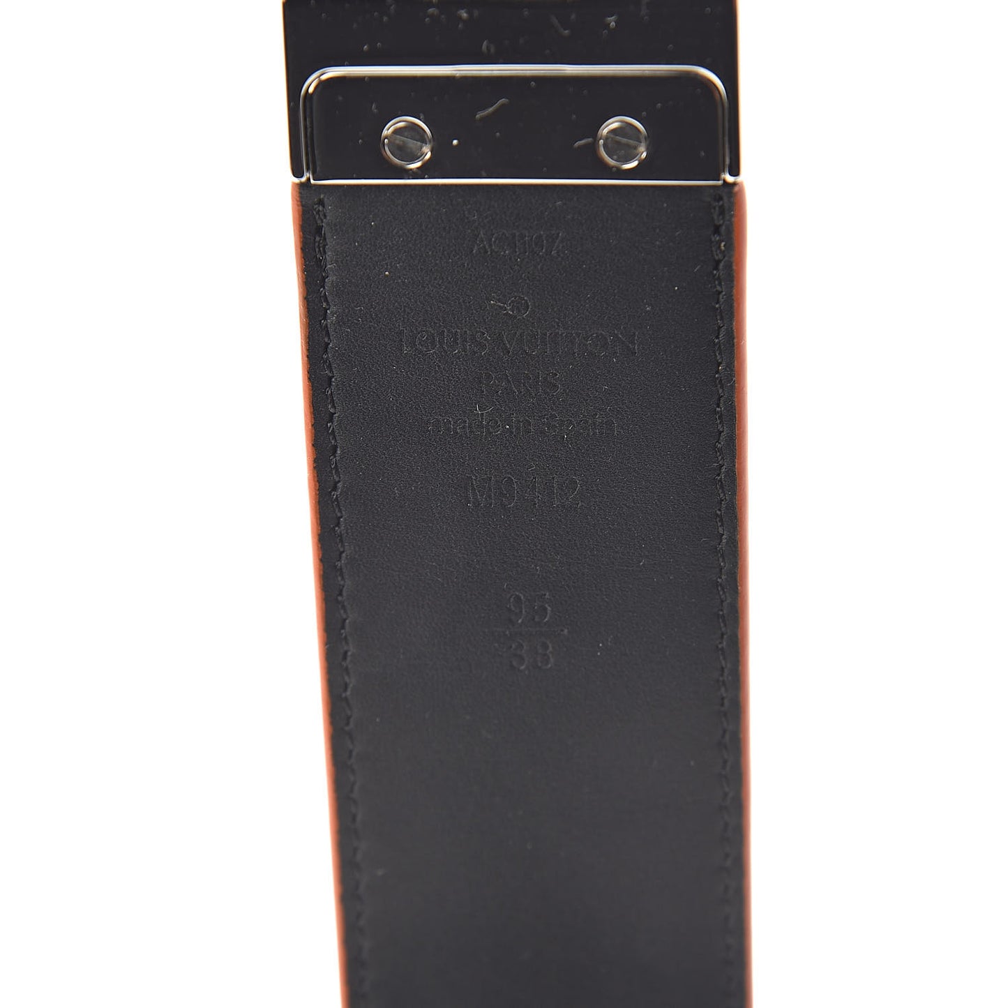 Damier Graphite Calfskin 40mm Belt 95 38