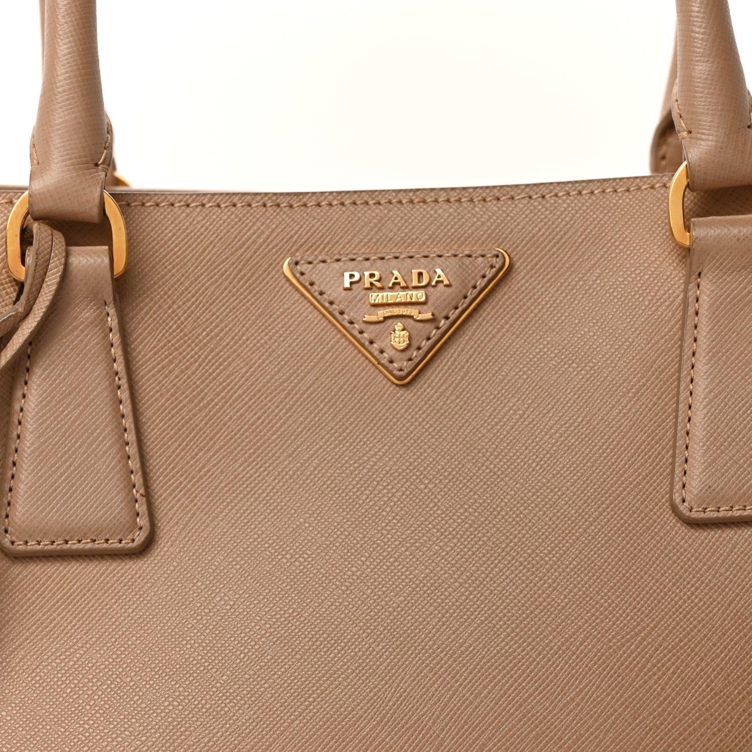 Prada Saffiano Lux Medium Tote  Sabbia 6 of 8