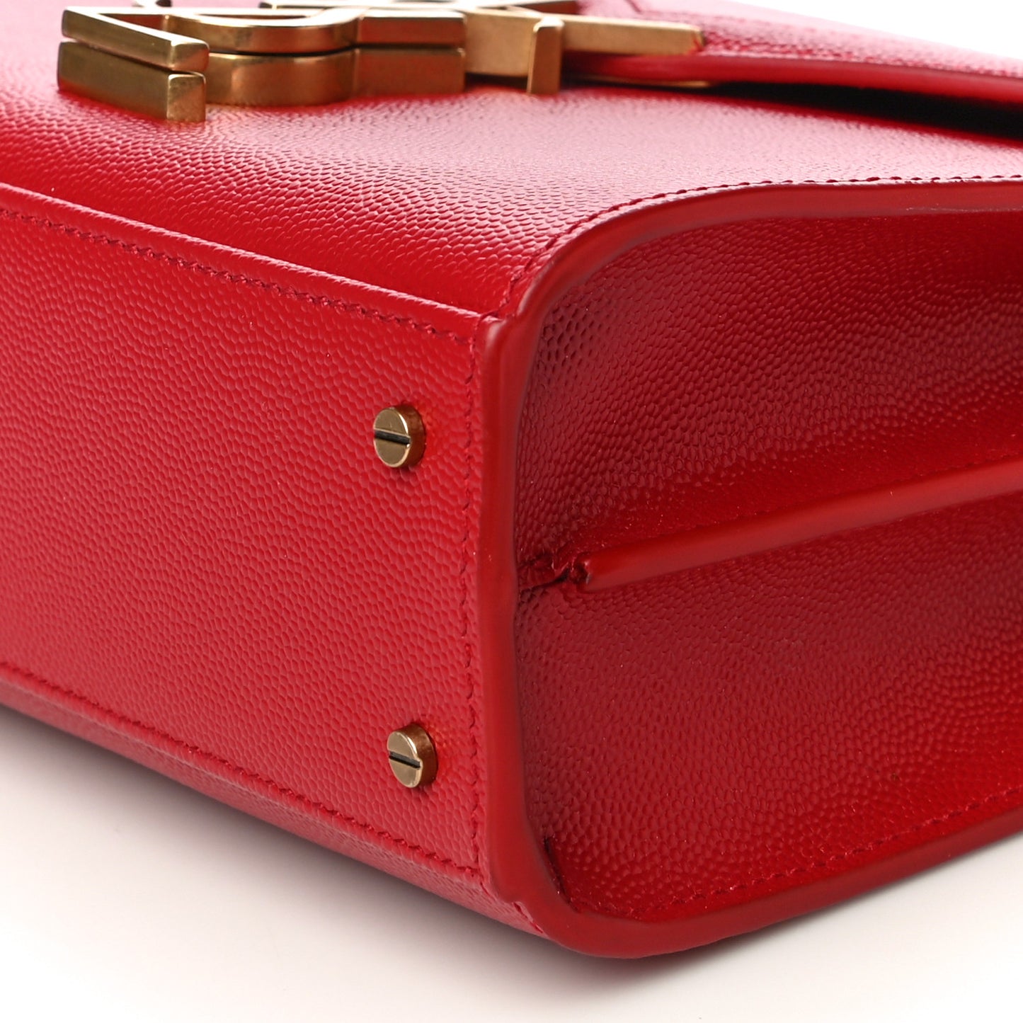 Grain de Poudre Mini Classic Monogram Cassandra Top Handle Red