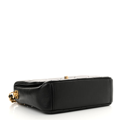 Chanel Lambskin Quilted Small Side Note Flap Black 4 of 11