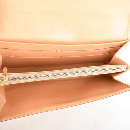 Louis Vuitton Monogram Multicolor Sarah Wallet White 6 of 7