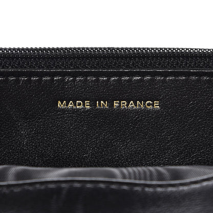 Chanel Caviar Timeless CC Wallet On Chain WOC Black 8 of 9