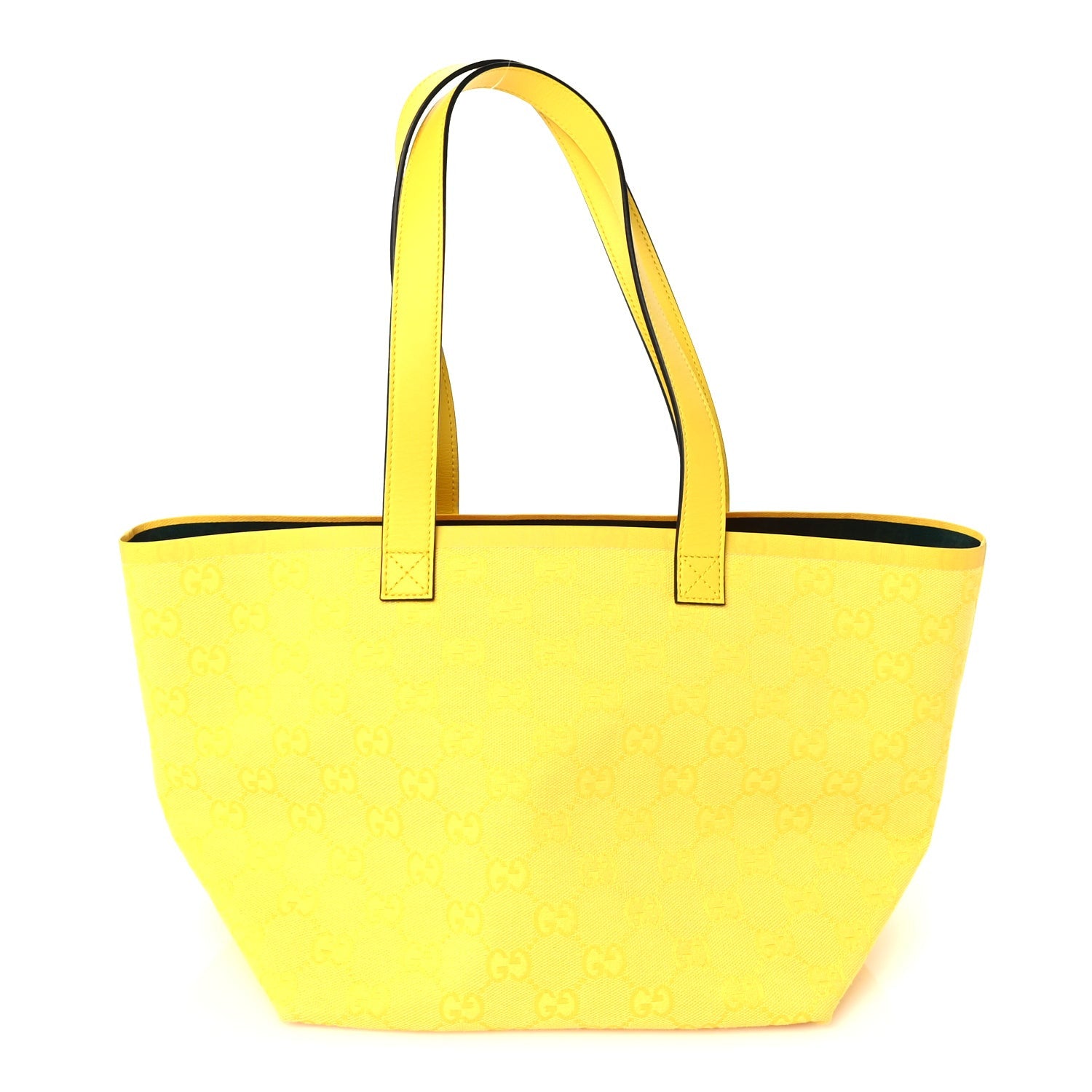 Gucci Supreme Canvas Totissima Small Tote Yellow 1 of 7