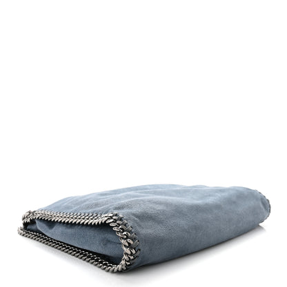 Stella McCartney Shaggy Deer Falabella Fold Over Tote Light Blue 4 of 11