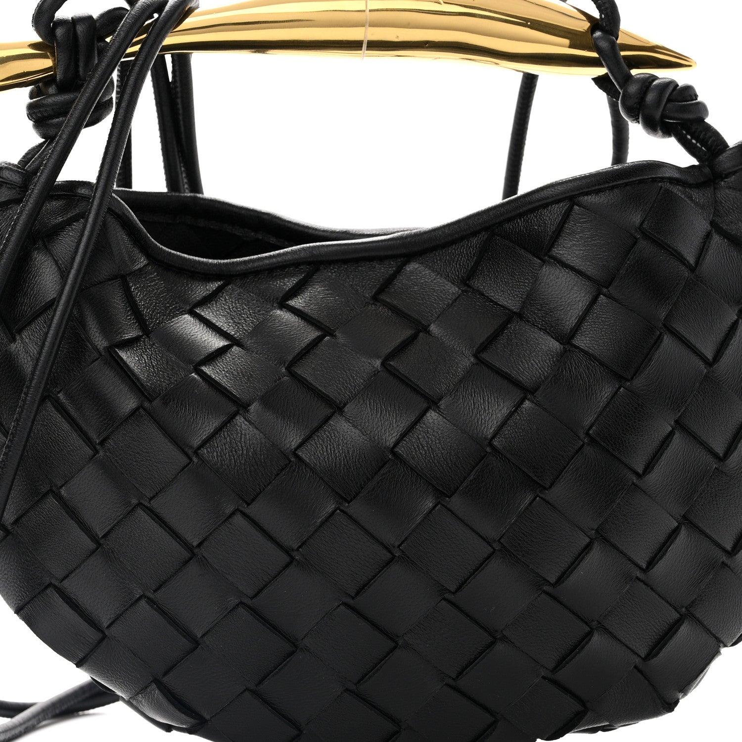 Bottega Veneta Nappa Intrecciato Mini Sardine Bag Black 6 of 10