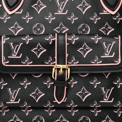 Louis Vuitton Monogram Fall For You Neverfull MM Black 4 of 10